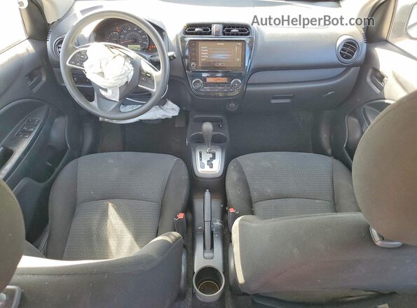 ML32FUFJ0PHF04774 2023 MITSUBISHI MIRAGE White წინა პანელის ხედი