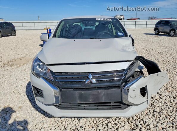 ML32FUFJ0PHF04774 2023 MITSUBISHI MIRAGE White წინა ხედი