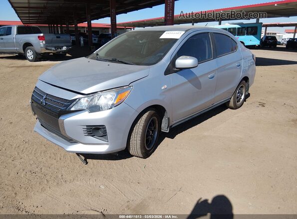 ML32FUFJ1PHF02385 2023 MITSUBISHI MIRAGE G4 Silver Передня ліва чверть