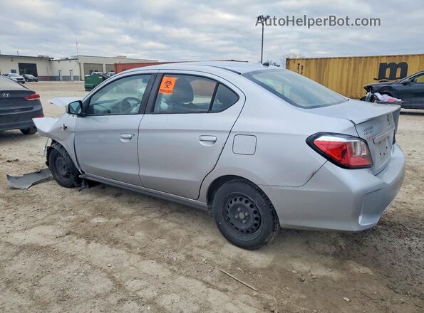 ML32FUFJ2MHF00544 2021 MITSUBISHI MIRAGE Silver უკანა მარცხენა