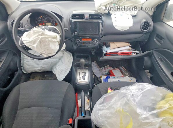 ML32FUFJ2MHF00544 2021 MITSUBISHI MIRAGE Silver წინა პანელის ხედი
