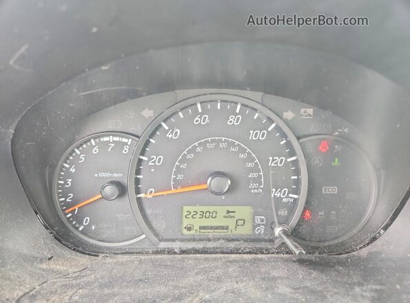 ML32FUFJ3MHF05557 2021 MITSUBISHI MIRAGE Red Вид щитка приладів