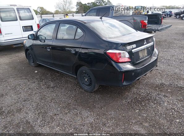 ML32FUFJ3NHF07892 2022 MITSUBISHI MIRAGE G4 Черный Задняя левая четверть