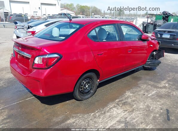 ML32FUFJ4MHF06264 2021 MITSUBISHI MIRAGE G4 Red უკანა მარჯვენა