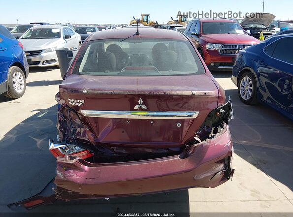 ML32FUFJ7PHF04402 2023 MITSUBISHI MIRAGE G4 Maroon 