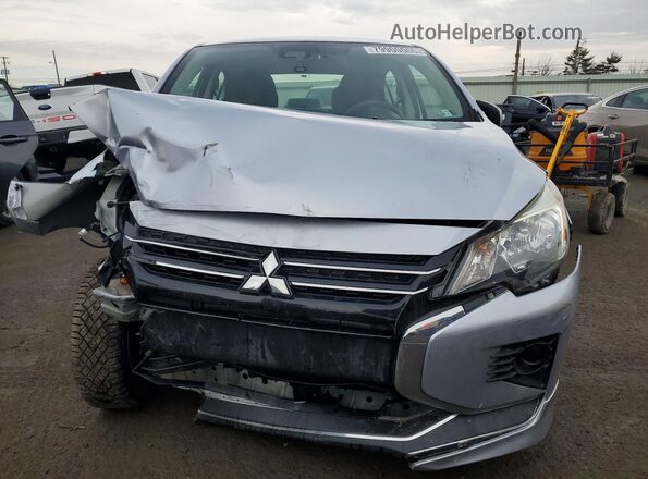 ML32FUFJXMHF04857 2021 MITSUBISHI MIRAGE Silver Widok z przodu