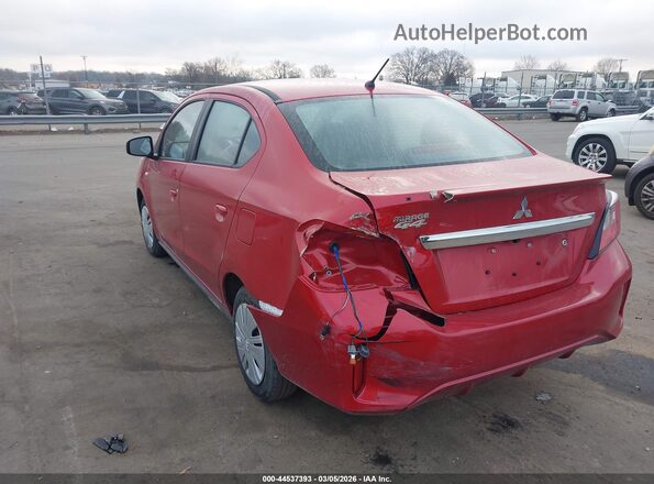 ML32FUFJXRHF18121 2024 MITSUBISHI MIRAGE G4 Red 
