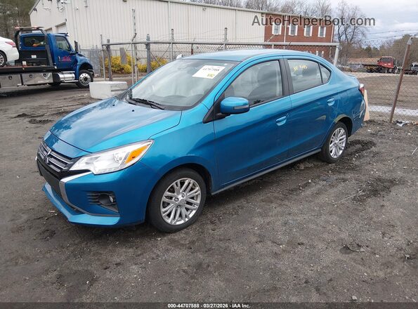 ML32FVFJ5RHF14046 2024 MITSUBISHI MIRAGE G4 Blue Передня ліва чверть