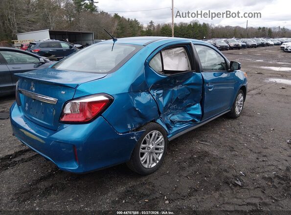 ML32FVFJ5RHF14046 2024 MITSUBISHI MIRAGE G4 Blue Задня права чверть