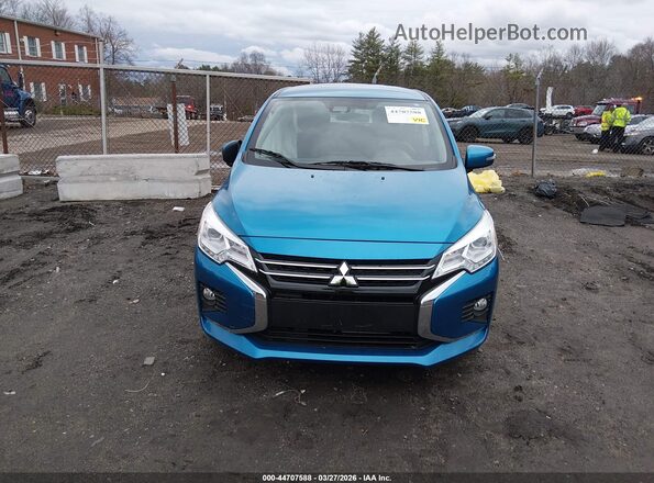 ML32FVFJ5RHF14046 2024 MITSUBISHI MIRAGE G4 Blue Вид панелі приладів