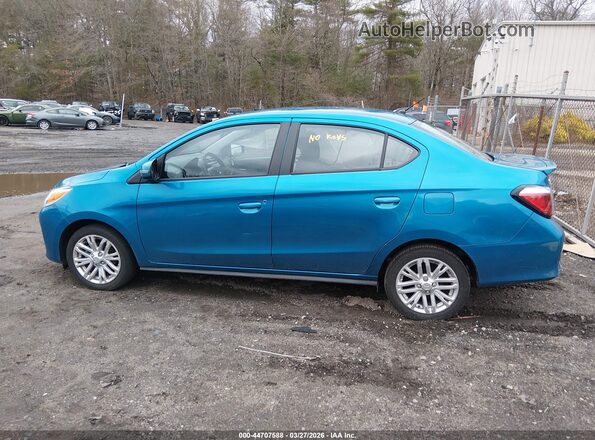 ML32FVFJ5RHF14046 2024 MITSUBISHI MIRAGE G4 Blue Вид задньої частини салону