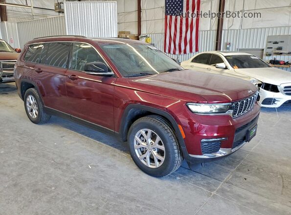NCS107455 2022 JEEP GRAND Burgundy Przód prawy