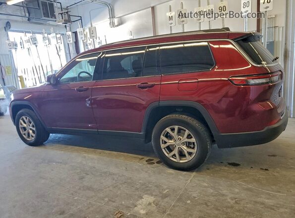 NCS107455 2022 JEEP GRAND Burgundy Tył lewy