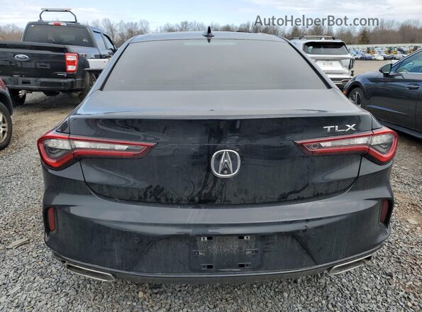 NJ1471E 2021 ACURA TLX Black Widok z tyłu