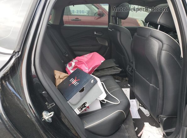 NJ1471E 2021 ACURA TLX Black Widok tylnych siedzeń