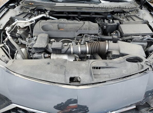NJ1471E 2021 ACURA TLX Black Widok wnętrza z tyłu