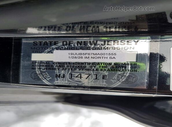 NJ1471E 2021 ACURA TLX Black Widok komory silnika