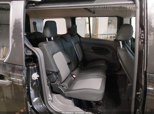 NM0GE9E2XM1490670 2021 FORD TRANSIT CONNECT Black Vista de la etiqueta del VIN