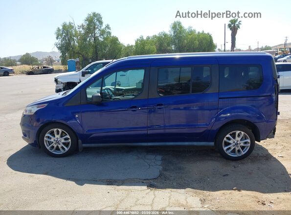 NM0GS9F77H1314619 2017 FORD TRANSIT CONNECT Синий Панорамный вид салона 360°
