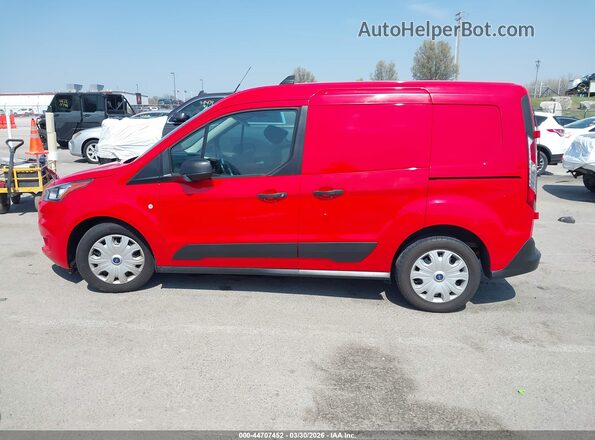 NM0LS6F2XK1410186 2019 FORD TRANSIT CONNECT Red Սալոնի 360 աստիճան տեսք