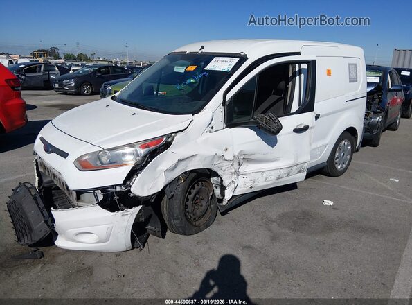 NM0LS6F71H1314192 2017 FORD TRANSIT CONNECT Белый Передняя левая четверть