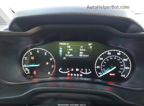 NM0LS7E20L1462497 2020 FORD TRANSIT CONNECT White Вид задніх сидінь