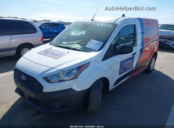NM0LS7E22M1496443 2021 FORD TRANSIT CONNECT White Передня ліва чверть