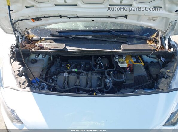 NM0LS7E22M1496443 2021 FORD TRANSIT CONNECT White Вид ззаду