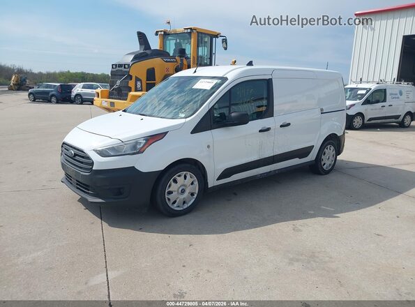 NM0LS7E27M1497491 2021 FORD TRANSIT CONNECT White წინა მარცხენა ხედი სამი მეოთხედიდან
