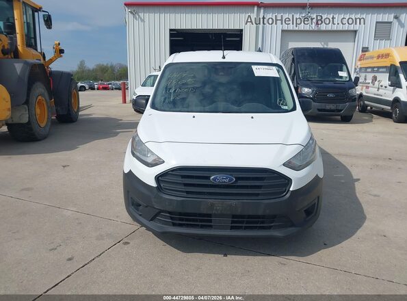 NM0LS7E27M1497491 2021 FORD TRANSIT CONNECT White ხელსაწყოთა პანელის ხედი