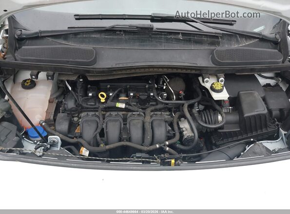 NM0LS7E29K1390259 2019 FORD TRANSIT CONNECT White Вид ззаду