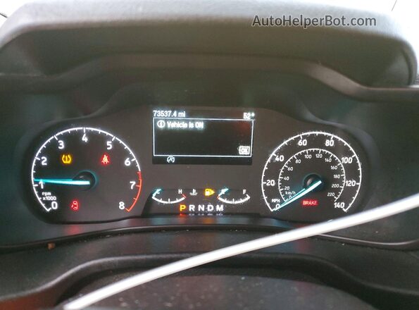 NM0LS7E2XK1430588 2019 FORD TRANSIT Yellow 