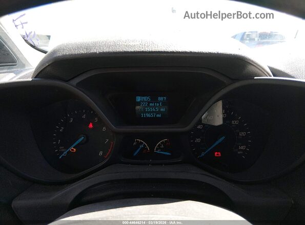 NM0LS7E70G1231908 2016 FORD TRANSIT CONNECT White Widok tylnych siedzeń