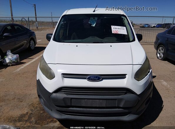 NM0LS7E70G1231908 2016 FORD TRANSIT CONNECT White Widok zestawu wskaźników