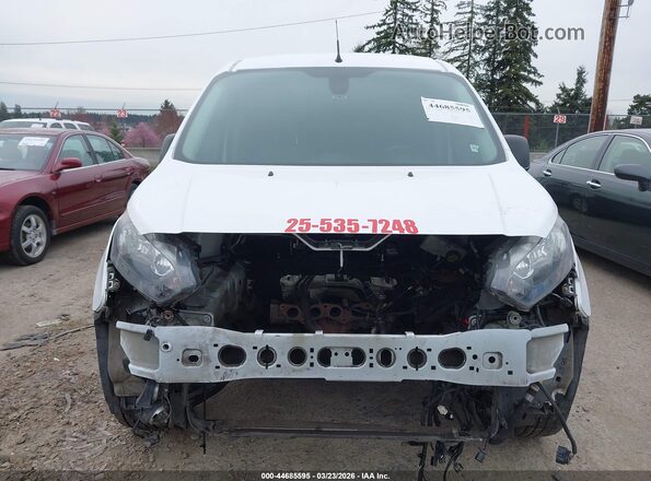 NM0LS7E71J1367536 2018 FORD TRANSIT CONNECT White Вид щитка приладів