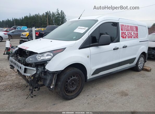 NM0LS7E71J1367536 2018 FORD TRANSIT CONNECT White Передня ліва чверть