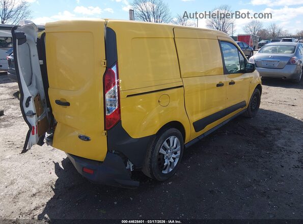 NM0LS7E72J1346016 2018 FORD TRANSIT CONNECT Yellow Trasero derecho