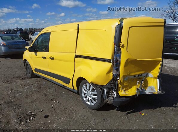 NM0LS7E72J1346016 2018 FORD TRANSIT CONNECT Yellow Trasero izquierdo