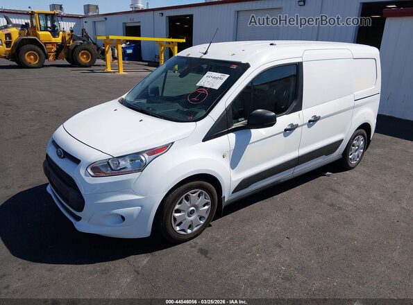 NM0LS7F72J1347018 2018 FORD TRANSIT CONNECT Белый Передняя левая четверть