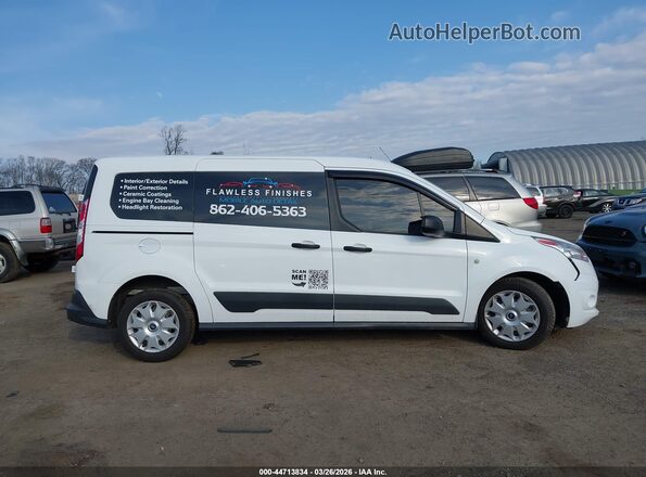 NM0LS7F78J1366348 2018 FORD TRANSIT CONNECT White Widok wnętrza z tyłu