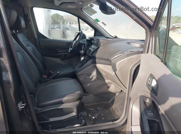 NM0LS7S2XP1549365 2023 FORD TRANSIT CONNECT Black Widok wnętrza z przodu