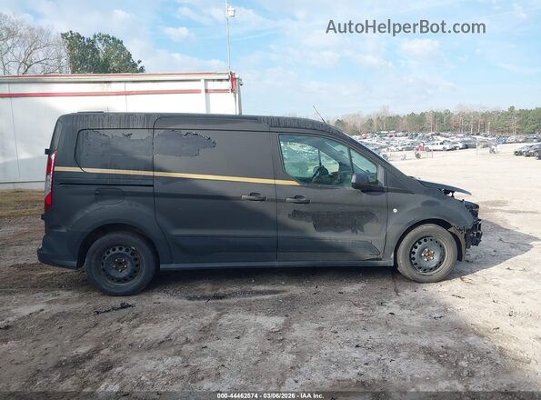 NM0LS7S2XP1549365 2023 FORD TRANSIT CONNECT Black Widok zestawu wskaźników