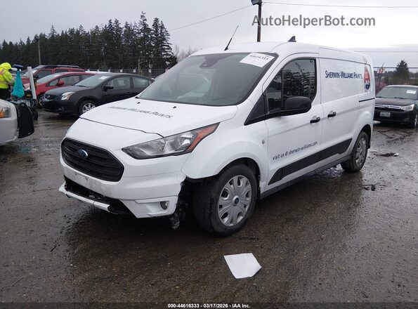 NM0LS7T7XN1542598 2022 FORD TRANSIT CONNECT White Vista tres cuartos delantera izquierda