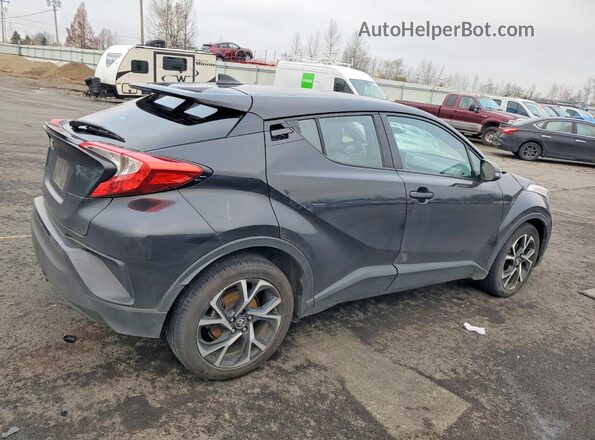 NMTKHMBX1JR006700 2018 TOYOTA C-HR Charcoal 