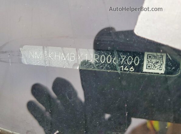 NMTKHMBX1JR006700 2018 TOYOTA C-HR Charcoal 