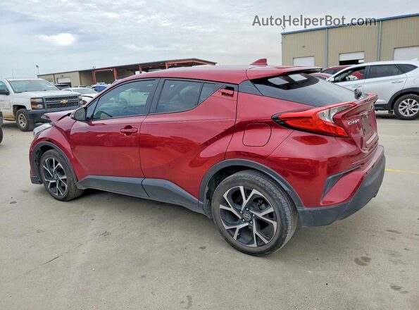 NMTKHMBX4JR052618 2018 TOYOTA C-HR Red უკანა მარცხენა