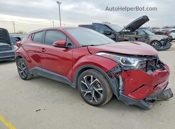 NMTKHMBX4JR052618 2018 TOYOTA C-HR Red წინა მარჯვენა