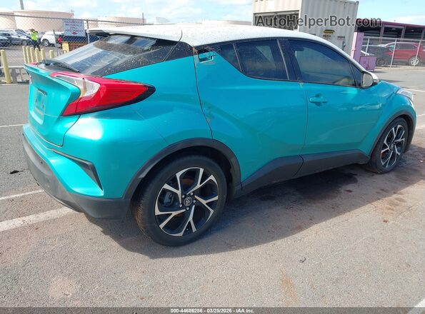 NMTKHMBX4JR054126 2018 TOYOTA LE Light Blue Trasero derecho