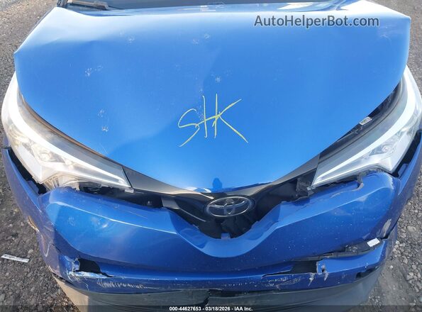 NMTKHMBX9JR048614 2018 TOYOTA LE Blue Vista trasera