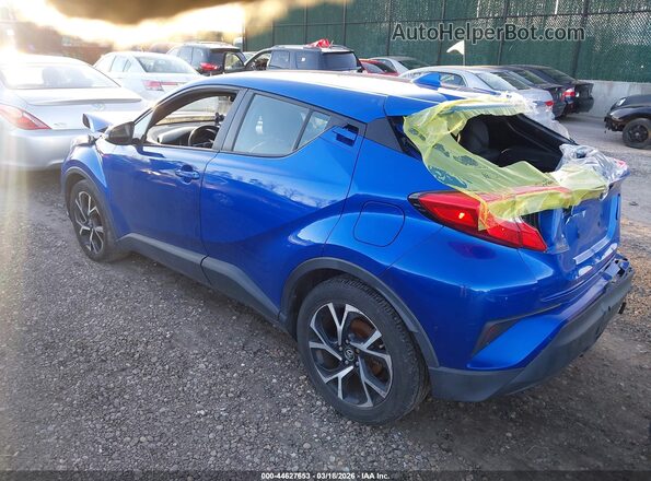 NMTKHMBX9JR048614 2018 TOYOTA LE Blue Trasero izquierdo